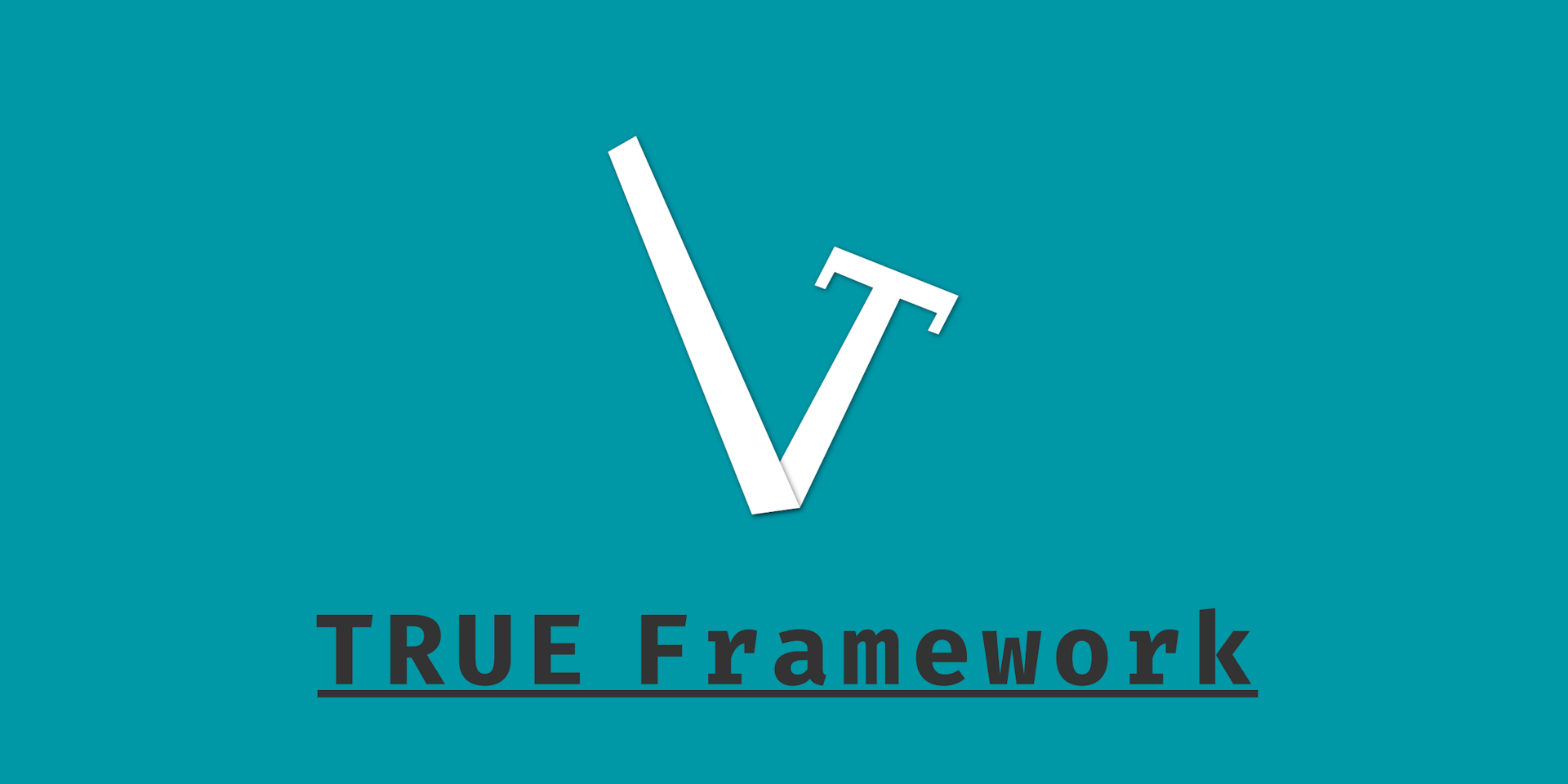 TRUE Framework Logo Header